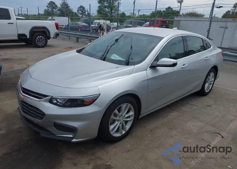 2017 Chevrolet Malibu Hybrid из США, поврежденный, VIN 1G1ZJ5SU1HF284693